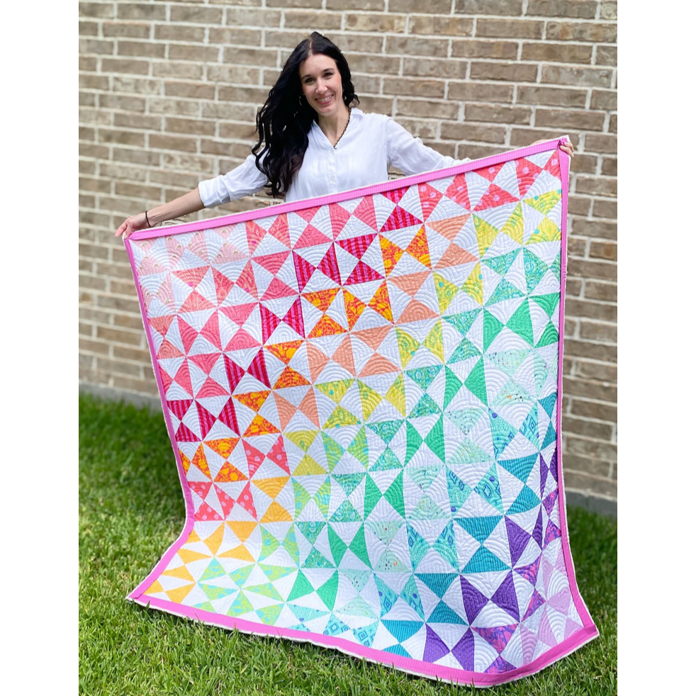 Jen Belnap ~ Quilt of Many Colors Quilt Pattern