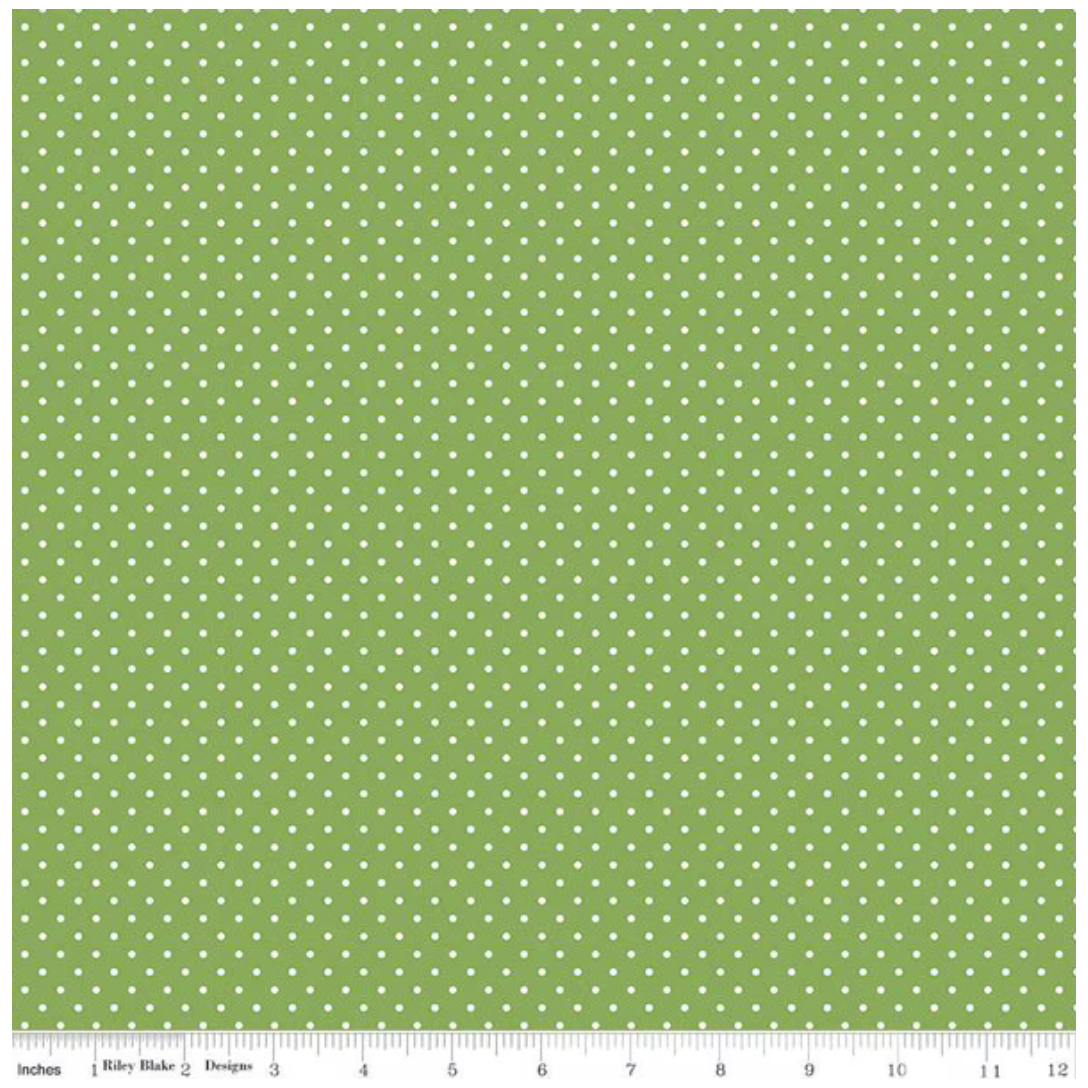 Swiss Dot ~ C670-GREEN