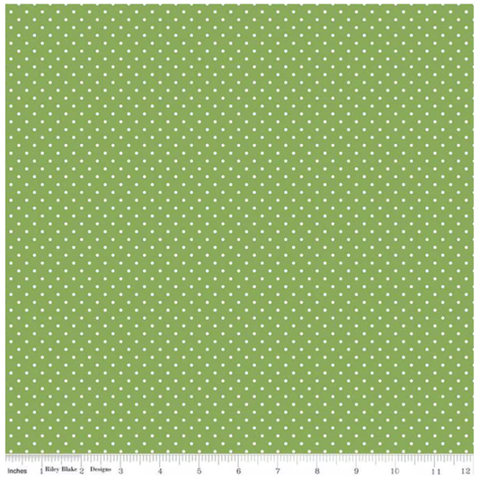 Swiss Dot ~ C670-GREEN