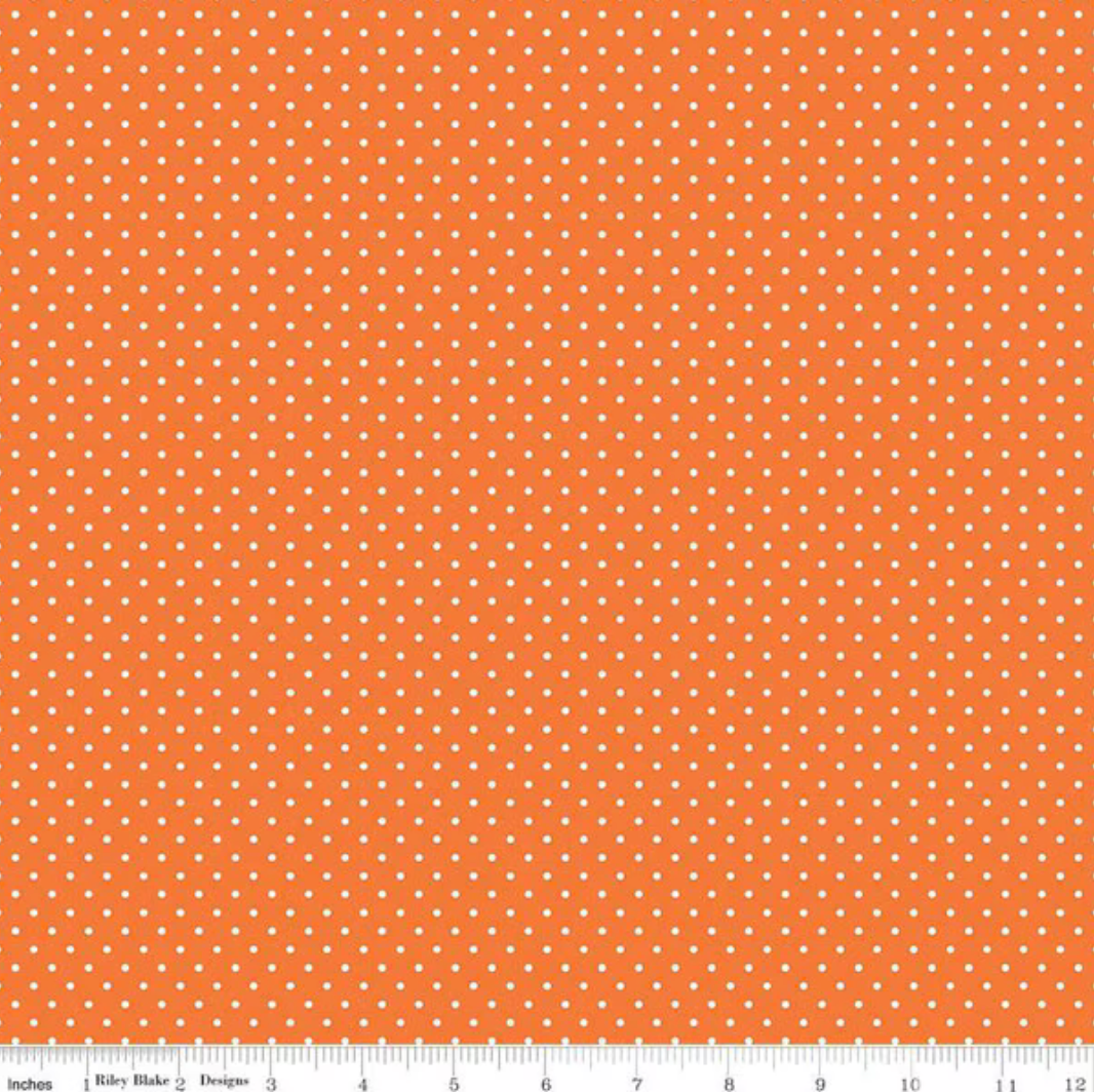 Swiss Dot ~ C670-ORANGE