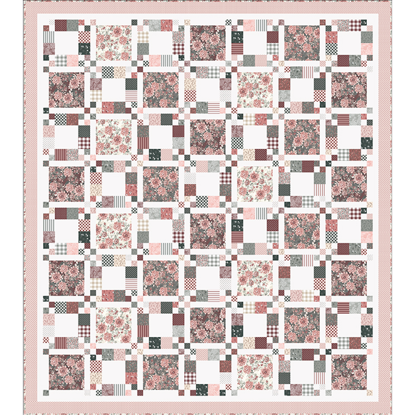 Modern Prairie ~ Prairie Picnic Quilt Pattern Booklet