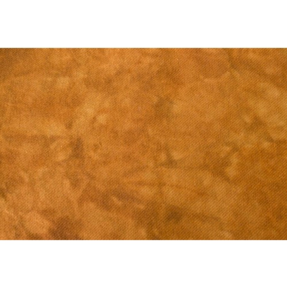 Primitive Gatherings ~ Rusty Pumpkin Hand-Dyed Wool Fabric Fat Quarter TEXTURED #9