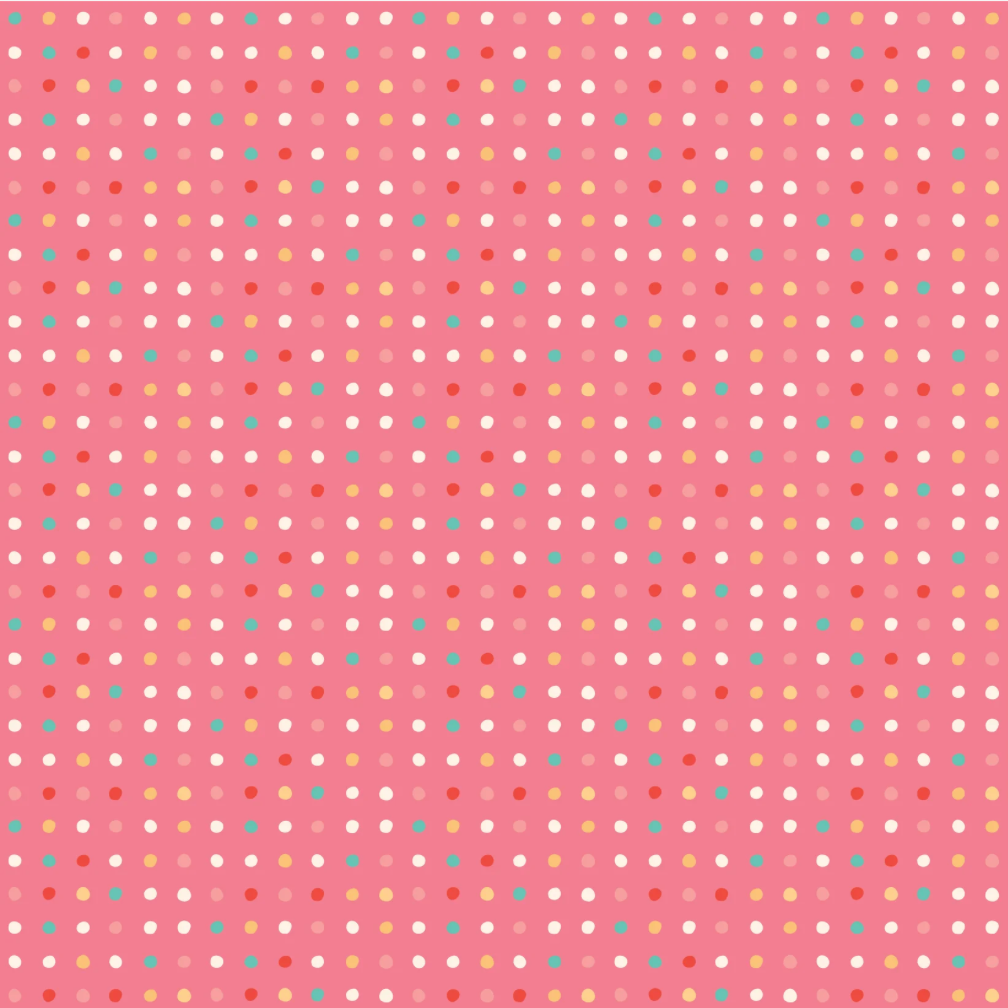 Mushroom Blooms ~ Polkie Dots ~ MB24407 Pink