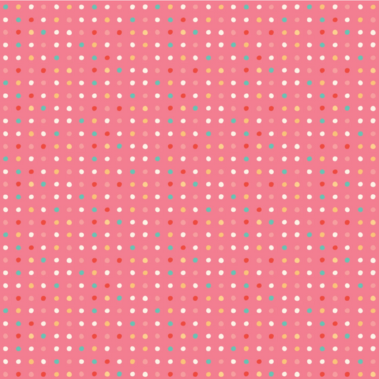 Mushroom Blooms ~ Polkie Dots ~ MB24407 Pink