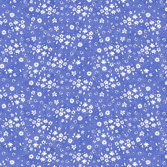 Garden Fresh ~ Digital Daisies ~ Y4260-91 Light Royal Blue