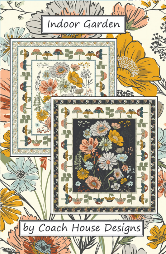 Coach House Designs ~ Indoor Garden Quilt Pattern