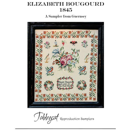 Tabbycat | Elizabeth Bougourd 1845 A Sampler from Guernsey PDF DOWNLOAD