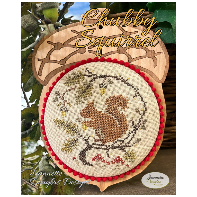 Jeannette Douglas Designs | Chubby Squirrel