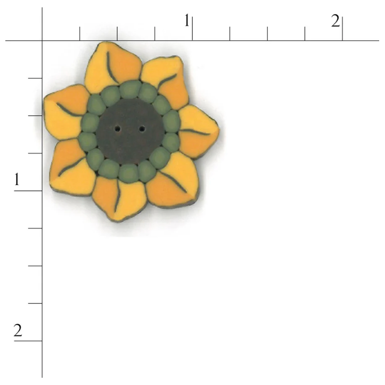 JABC | Large Sunflower Button