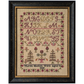 Whilst Iris Naps | Thirza Hudson 1825 Reproduction Sampler