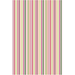 Sajou Oilcloth Fabric | Pink and Green Stripes