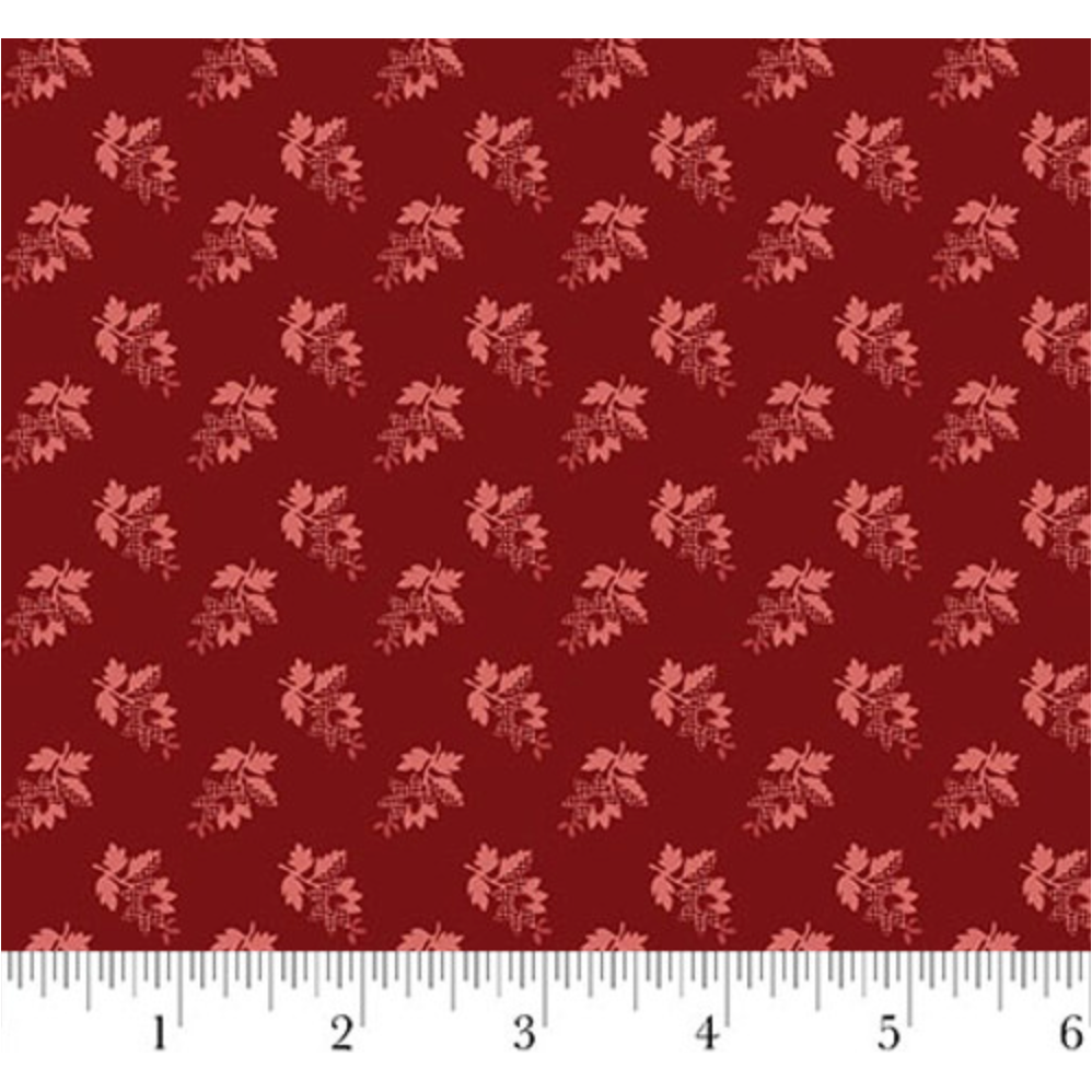 Philomena ~ Tossed Calico ~ 3475-88 Red