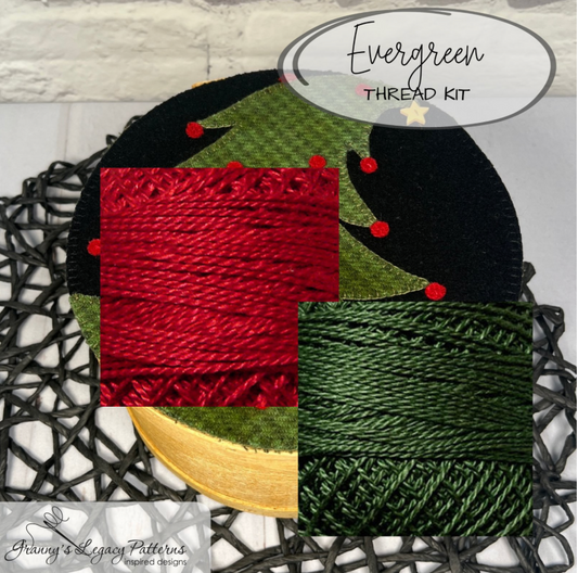 Granny's Legacy | Evergreen Wool Applique Kit