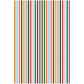 Sajou Oilcloth Fabric | Multicolored Stripes