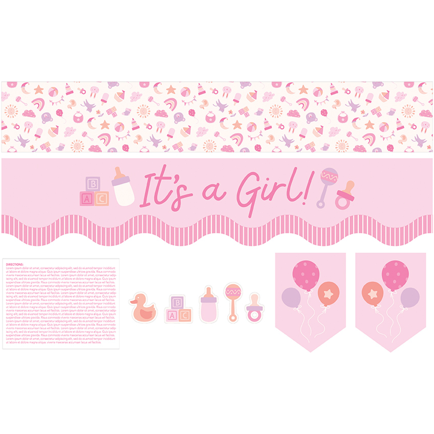 Mantel Runner of the Month & More ~ Girl ~ HD15526-GIRL