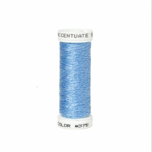 Accentuate Metallic Thread | 375 Coastal Blue