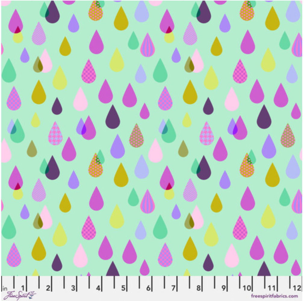 Tula Pink ~ Untamed ~ Rainfall ~ PWTP240.COSMIC