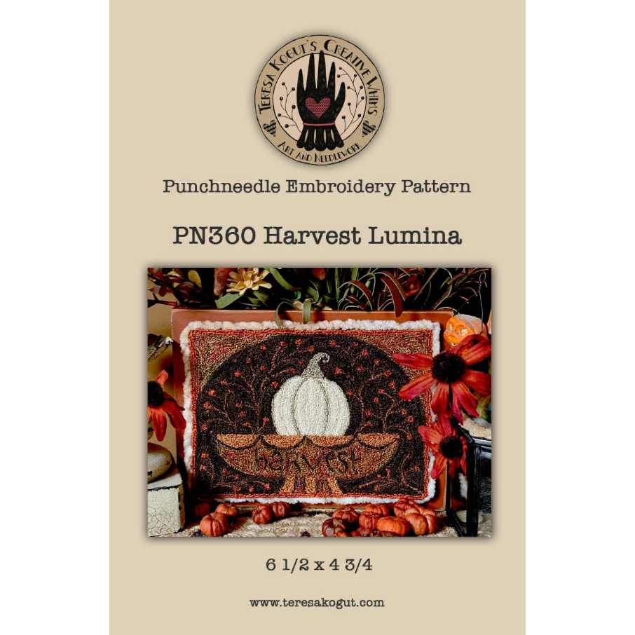 Teresa Kogut | Harvest Lumina Punch Needle Pattern