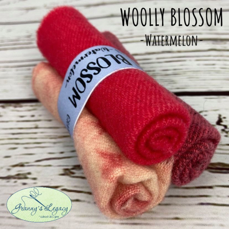 Granny's Legacy | Wooly Blossom - Watermelon