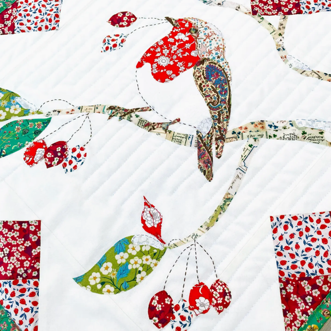 Alice Caroline | Liberty Tana Lawn Fabric Fabric Robin Cushion Kit