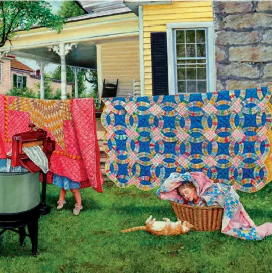 SunsOut | Hide N Quilt 550 Pc Puzzle