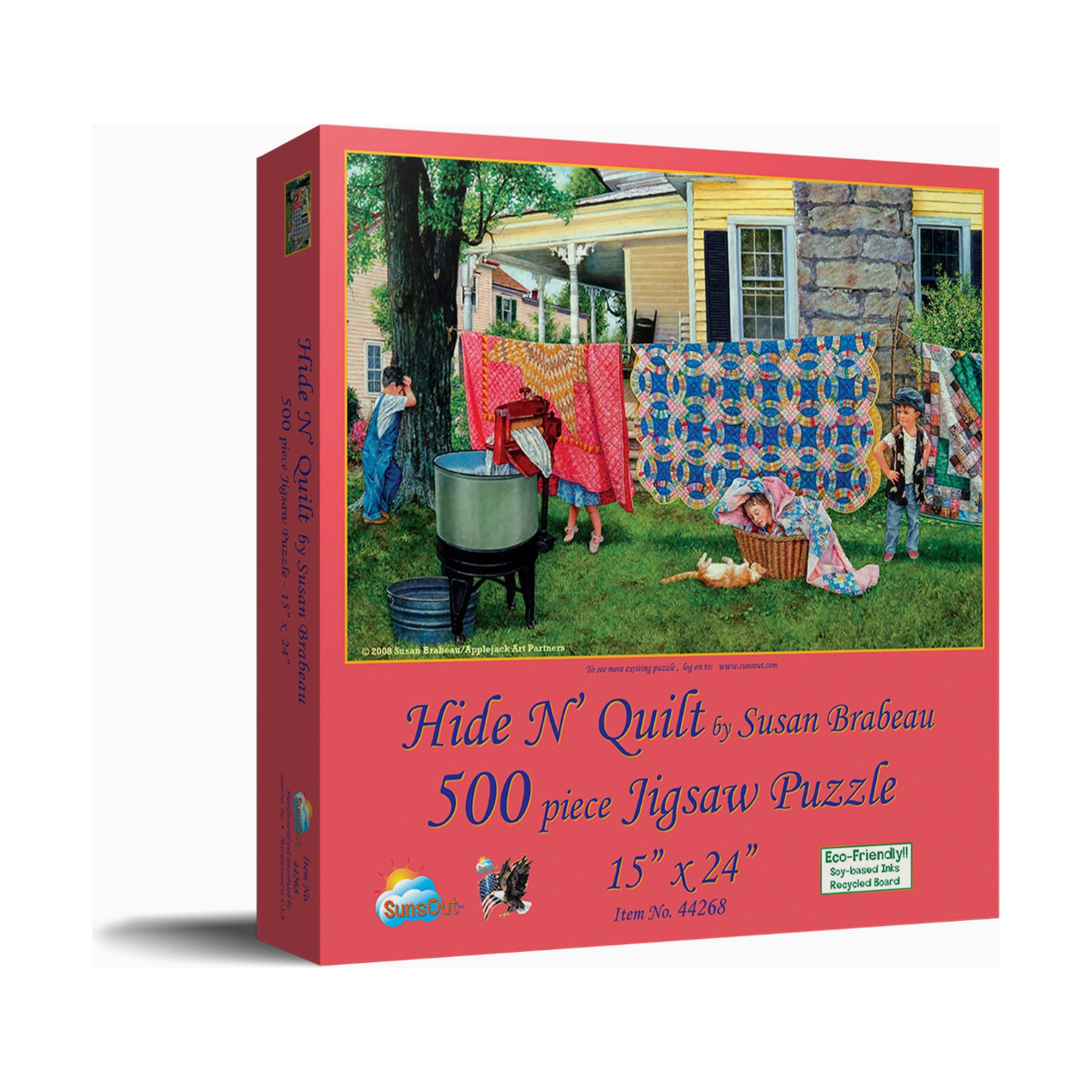 SunsOut | Hide N Quilt 550 Pc Puzzle