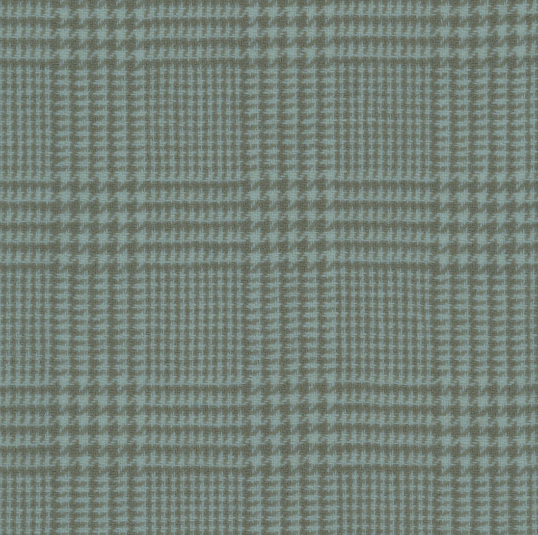 Sue Spargo Hand-Dyed Wool | Baby Blue - Glen Check