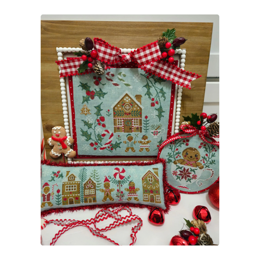 Quaint Rose Needlearts | Gingerbread Village