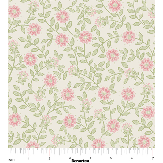 Field Floral  ~ 108" ~ 16389W-44