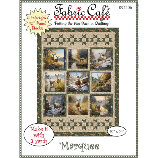 Fabric Cafe ~ Marquee Quilt Pattern