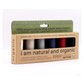 Scanfil Organic Cotton 50wt 6 Spool Thread Set with Rack Neutrals