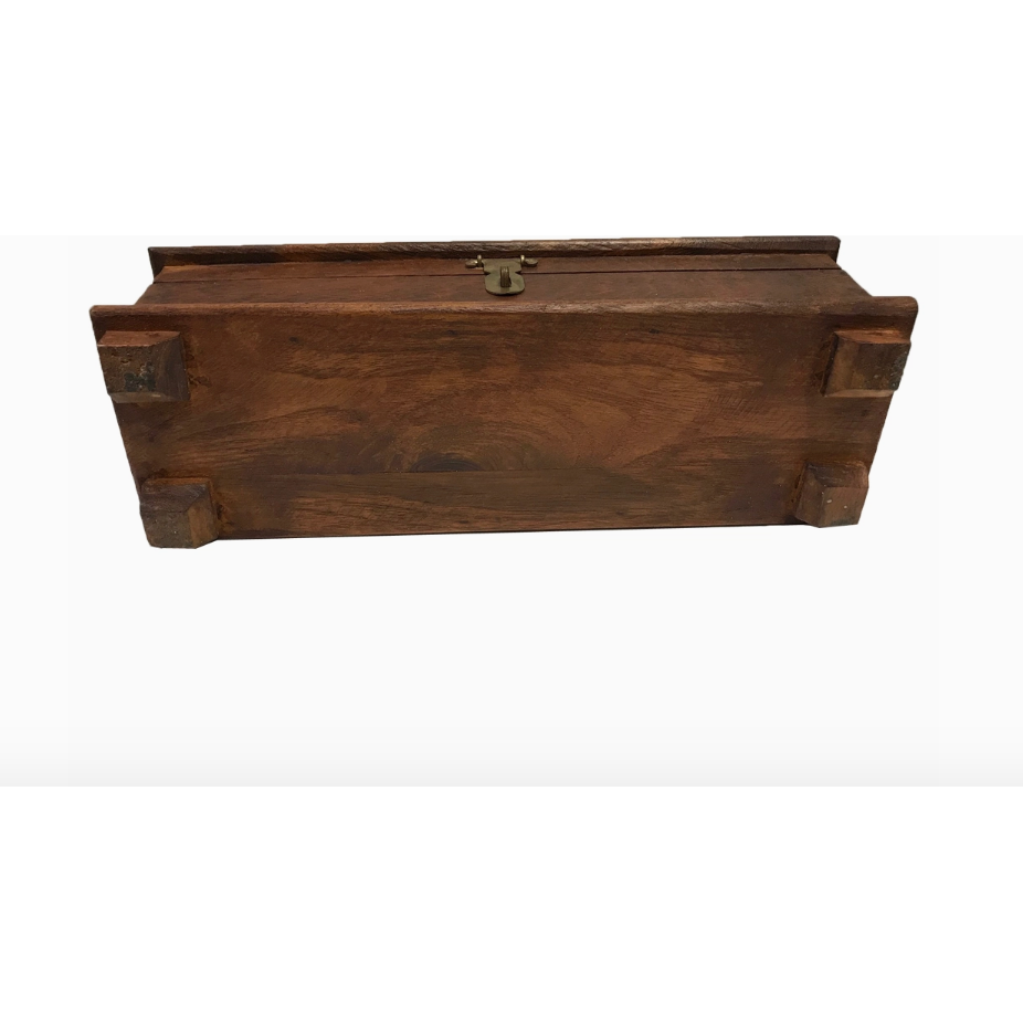 Colonial Distressed, Teak/Mango Wood Needlework Box