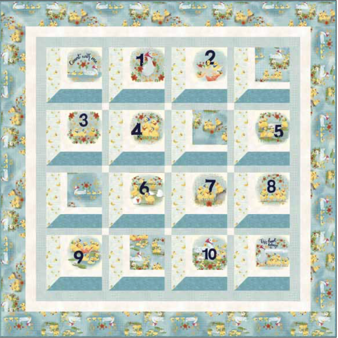 Wendy Sheppard ~ Count with Me Quilt Kit