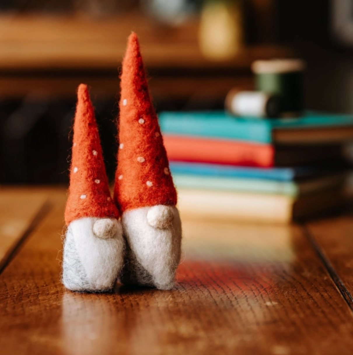 The Crafty Kit Company | Nordic Gnomes Needle Felting Craft Kit