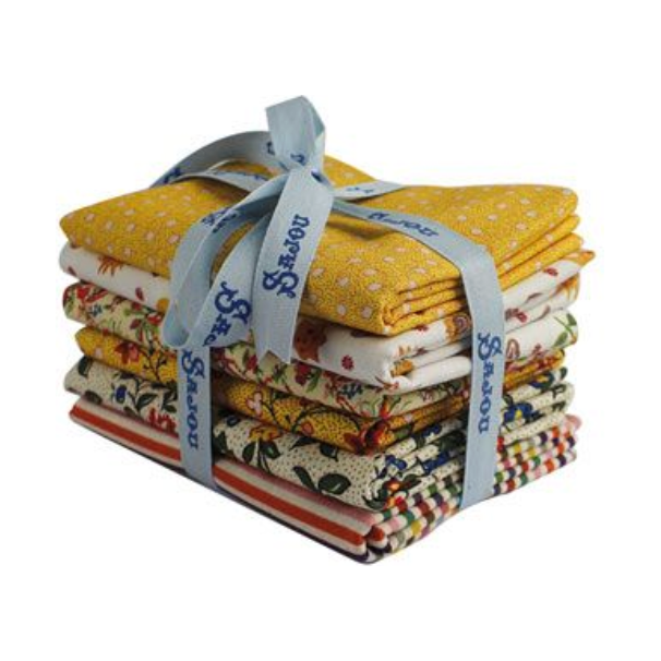 Sajou Fat Quarter Bundle | Yellow Tones