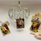 Sampling of Memories | Scissor Keep - Primitive Folk Art Woman (Large Lobster Clasp)