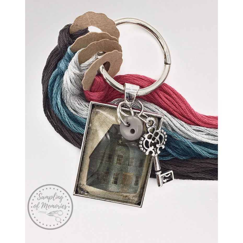 Sampling of Memories | Thread Keep - Blue Salt Box