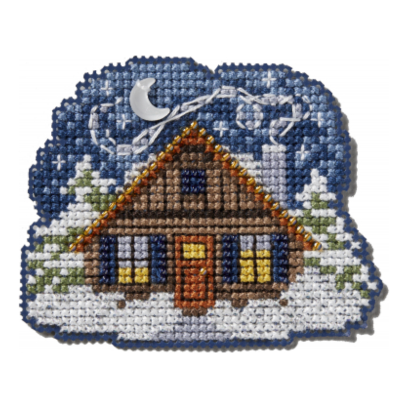 Winter Holiday 2024 Mill Hill Kit | Cozy Cabin