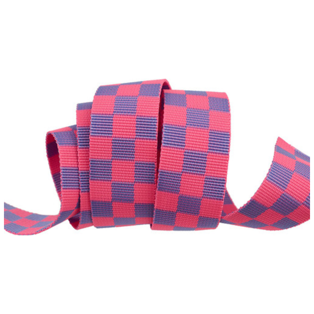 Tula Pink 1.5" Webbing ~ Check Please - Nova