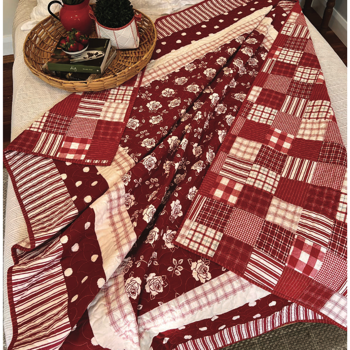 Pieces to Treasure ~ Panache Quilt Kit