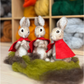 The Crafty Kit Company | Beatrix Potter Flopsy Mopsy & Cotton-Tail Needle Felting Kit