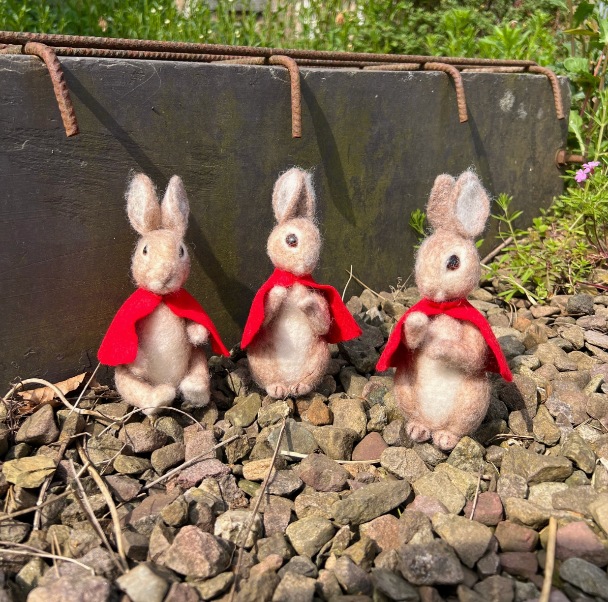 The Crafty Kit Company | Beatrix Potter Flopsy Mopsy & Cotton-Tail Needle Felting Kit