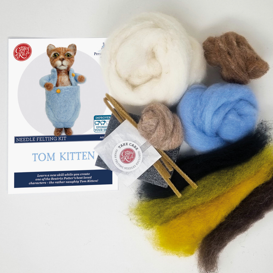 The Crafty Kit Company | Beatrix Potter - Tom Kitten Needle Felting