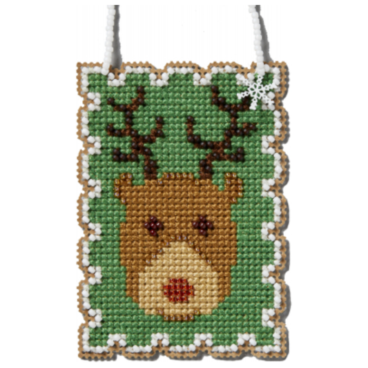 Charmed Ornament Kits 2024 | Holiday Stamps - Rudolph