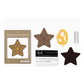 Kiriki Press | Gingerbread Star Stitched Ornament Kit