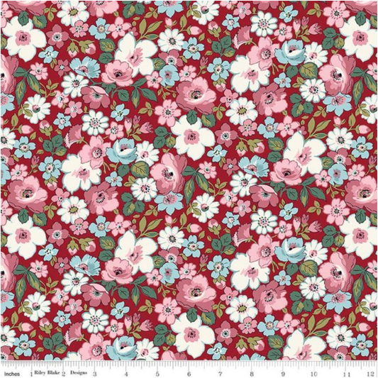 Liberty Fabric ~ Heirloom Collection 4 ~ Hedgerow Bloom 016668110C