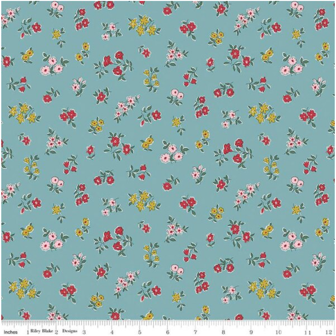 Liberty Fabric ~ Heirloom Collection 4 ~ PosySpringw 016668112C