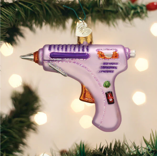 Old World Christmas ~ Hot Glue Gun Ornament