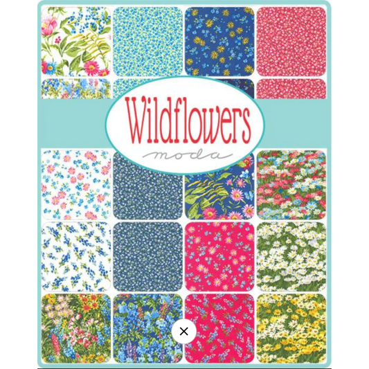 Wildflowers 2024 ~ Mini Charm Pack ~ 33770MC