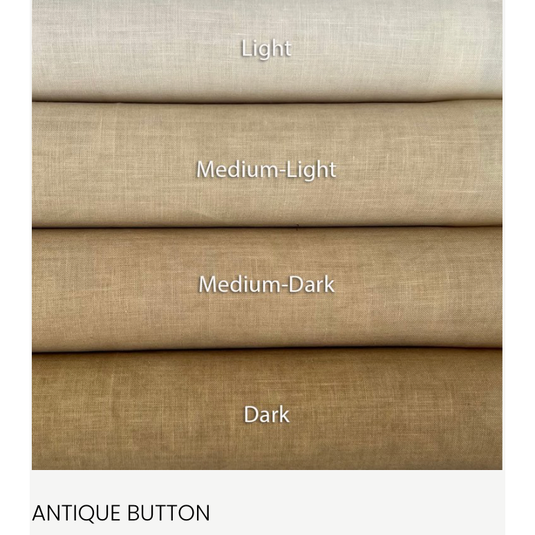 Mason Linen | 18 ct Antique Button Medium Dark Aida - 14" x 24"